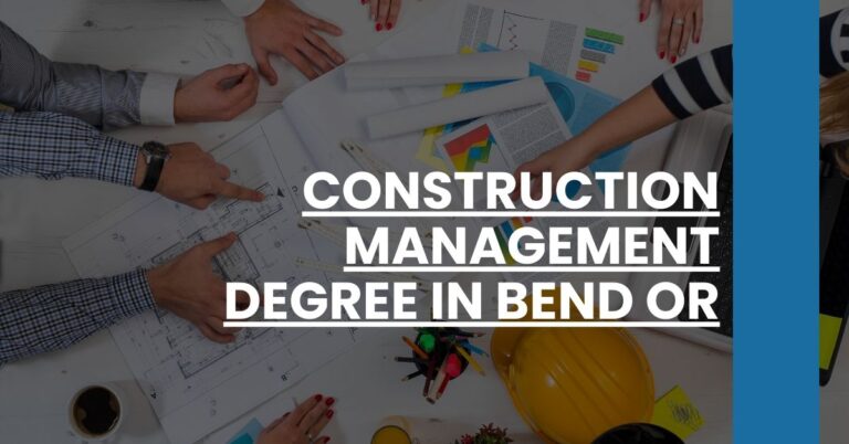 Construction Management Degree in Bend OR Feature Image