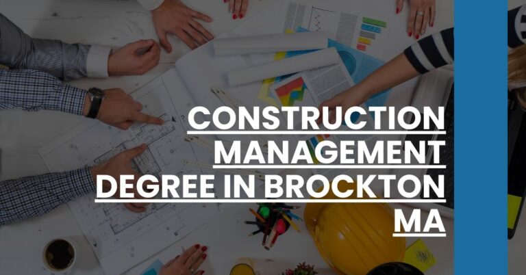 Construction Management Degree in Brockton MA Feature Image