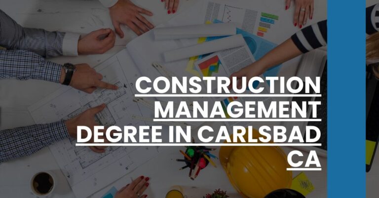 Construction Management Degree in Carlsbad CA Feature Image