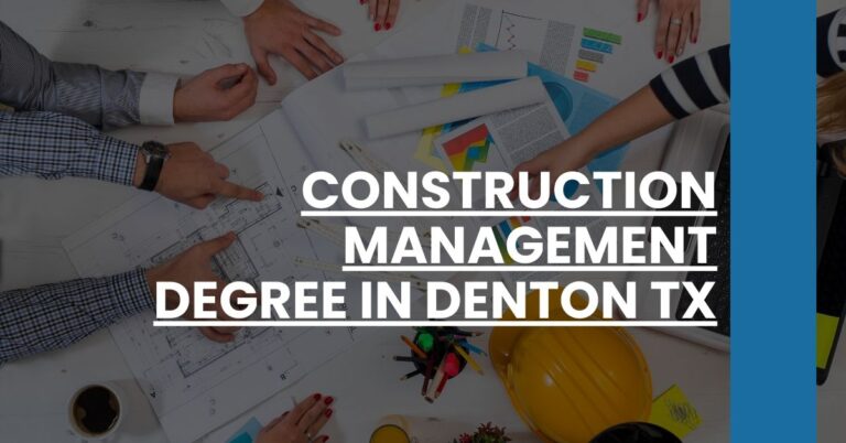 Construction Management Degree in Denton TX Feature Image