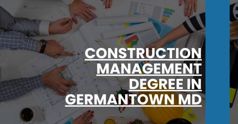 Construction Management Degree in Germantown MD Feature Image