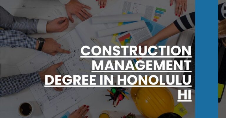 Construction Management Degree in Honolulu HI Feature Image