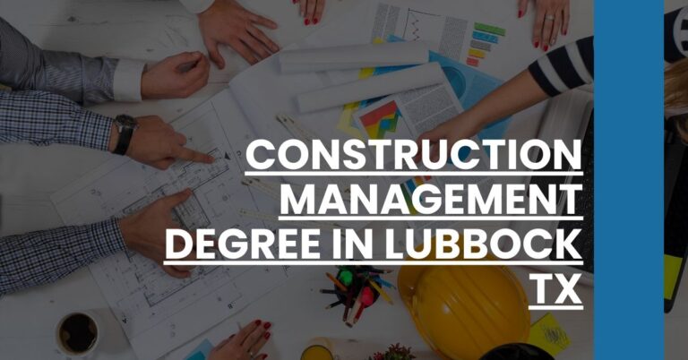 Construction Management Degree in Lubbock TX Feature Image