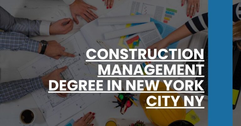 Construction Management Degree in New York City NY Feature Image