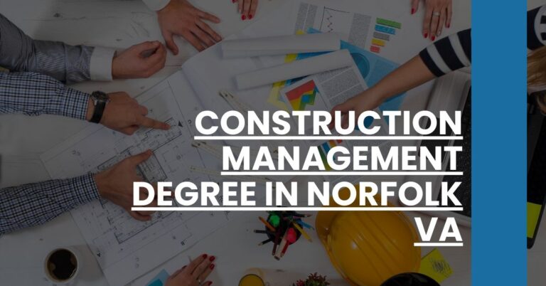 Construction Management Degree in Norfolk VA Feature Image