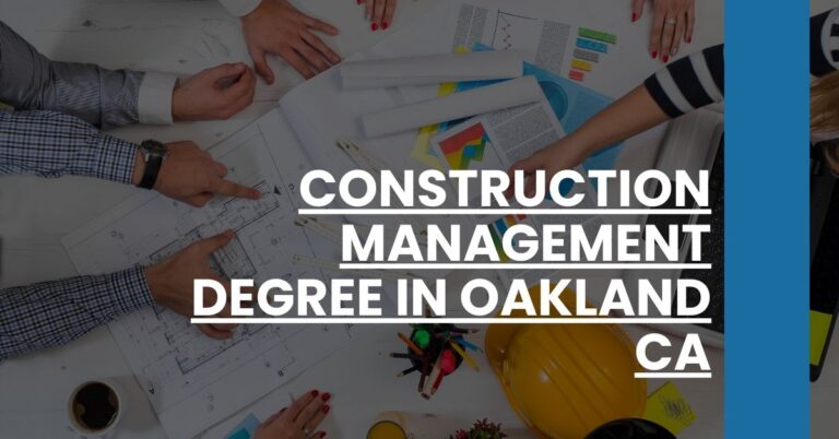 Construction Management Degree in Oakland CA Feature Image