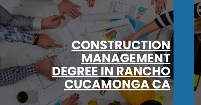 Construction Management Degree in Rancho Cucamonga CA Feature Image