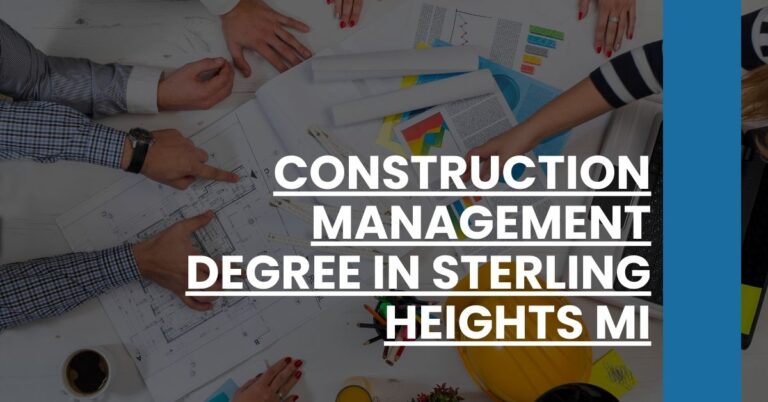 Construction Management Degree in Sterling Heights MI Feature Image