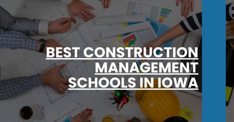 Best Construction Management Schools In Iowa Feature Image