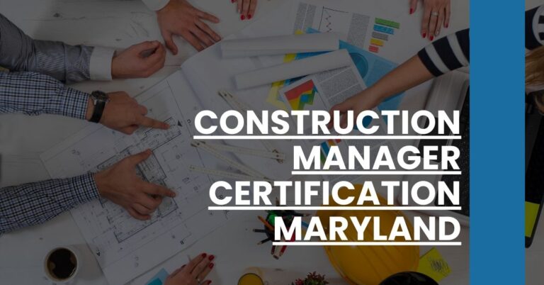 Construction Manager Certification Maryland Feature Image